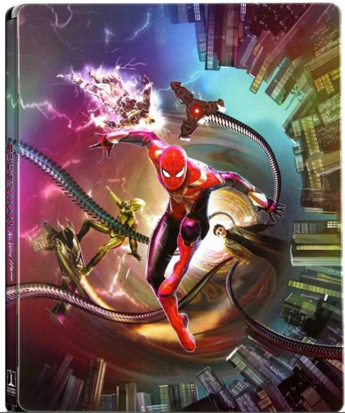 detail Spider-Man: Bez domova - 4K Ultra HD Blu-ray + Blu-ray 2BD Steelbook