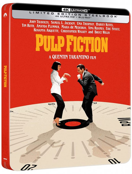 detail Pulp Fiction - 4K Ultra HD Blu-ray + Blu-ray Steelbook (bez CZ)