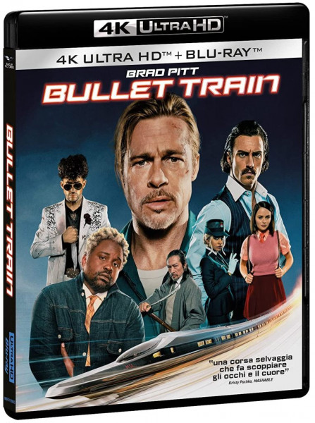 detail Bullet Train - 4K Ultra HD Blu-ray + Blu-ray 2BD (angl.obal)