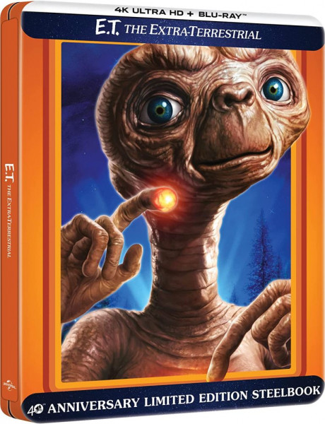detail E.T. - Mimozemšťan Edice k 40. výročí - 4K Ultra HD Blu-ray Steelbook