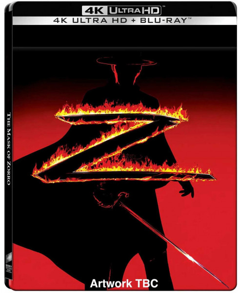 detail Zorro: Tajemná tvář (edice k 25. výročí) - 4K Ultra HD Blu-ray Steelbook