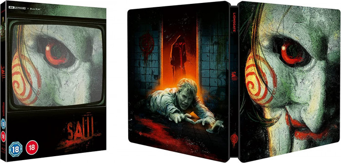 detail Saw: Hra o přežití - 4K Ultra HD Blu-ray + Blu-ray Steelbook (bez CZ)