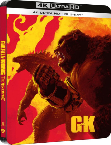 Godzilla x Kong: Nové impérium - 4K Ultra HD Blu-ray Steelbook Red