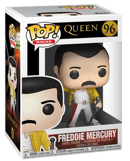 detail Funko POP! Queen - Freddie Mercury (Wembley 1986)