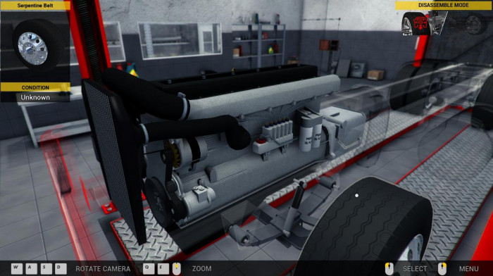 detail Truck Mechanic Simulator 2015 - PC