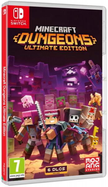 detail Minecraft Dungeons Ultimate Edition - Switch