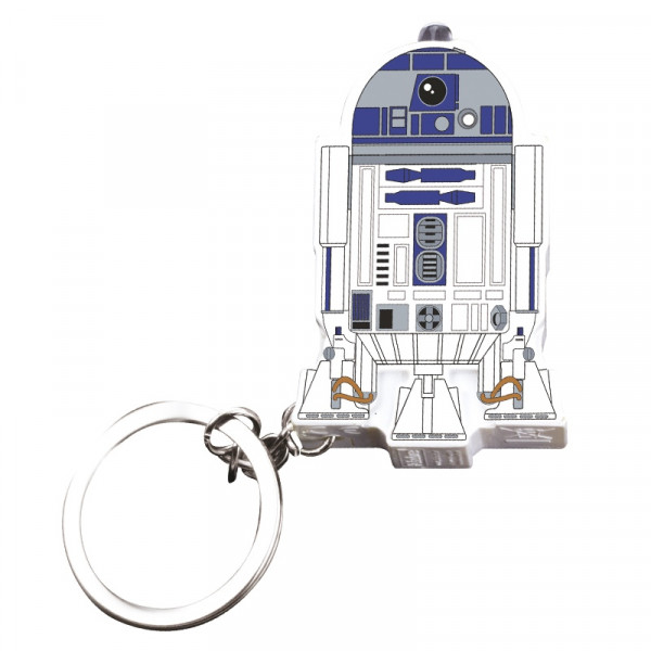 detail Klíčenka R2-D2 svítící