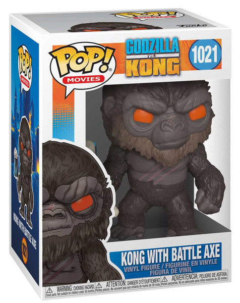 detail Funko POP! Movies: Godzilla Vs Kong - Kong w/Battle Axe