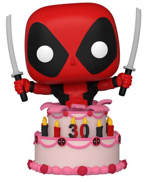 detail Funko POP! Marvel: Deadpool 30th - Deadpool in Cake
