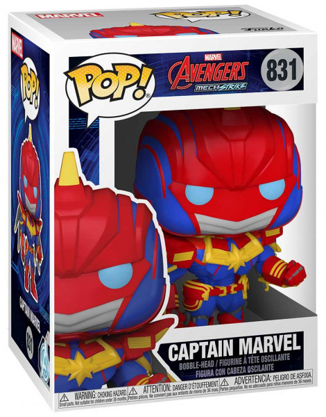 detail Funko POP! Marvel: Marvel Mech - Cap. Marvel