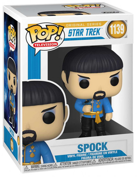 detail Funko POP! TV: Star Trek Original S1 - Spock (Mirror Mirror Outfit)