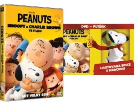 detail Peanuts: Snoopy a Charlie Brown ve filmu DVD + PLYŠÁK
